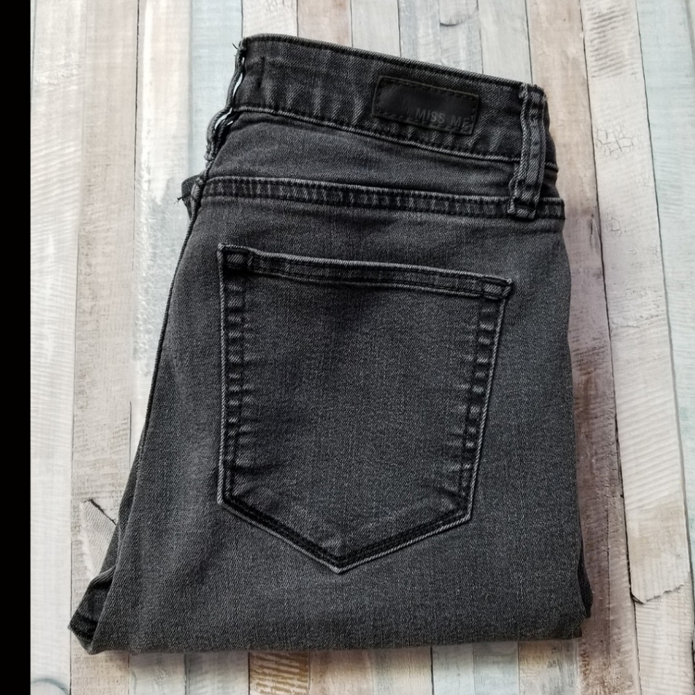 Miss Me Black Skinny Jeans